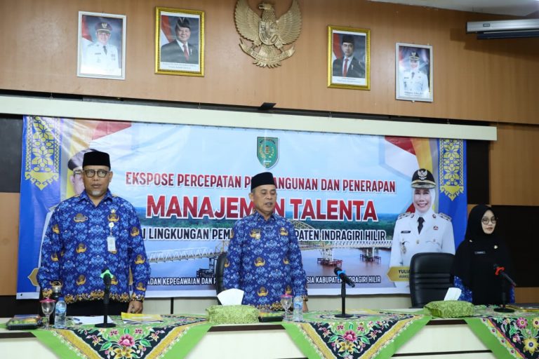 Ekspose Percepatan Pembangunan dan Penerapan Manajemen Talenta di Lingkungan Pemerintah Kabupaten Indragiri Hilir